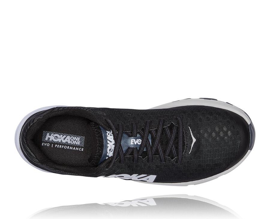 Chaussure Running Hoka One One Evo Carbon Rocket Homme - Noir/Blanche - JUZ-013587